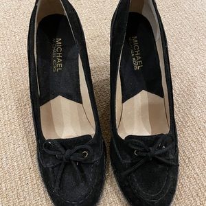 Michael Kors Wendi Moc Pump in Black 7.5 women’s